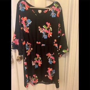 A New Day Floral Print dress